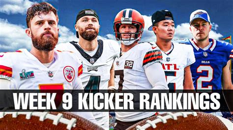 kicker rankings week 9